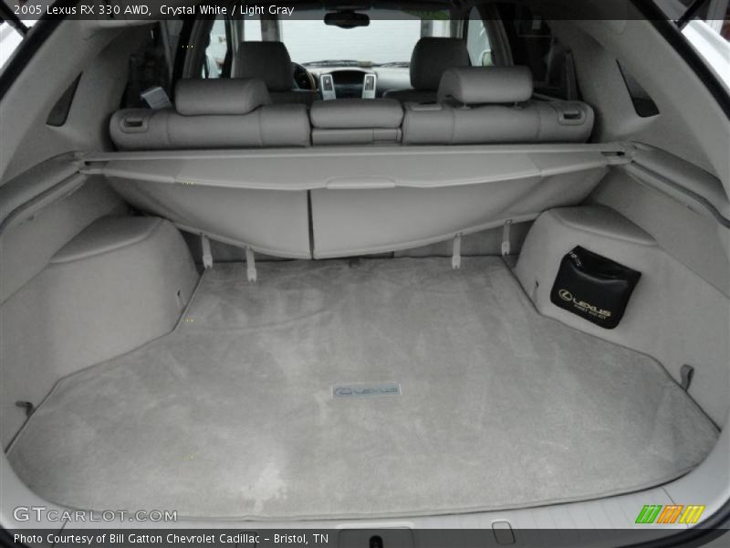 Crystal White / Light Gray 2005 Lexus RX 330 AWD