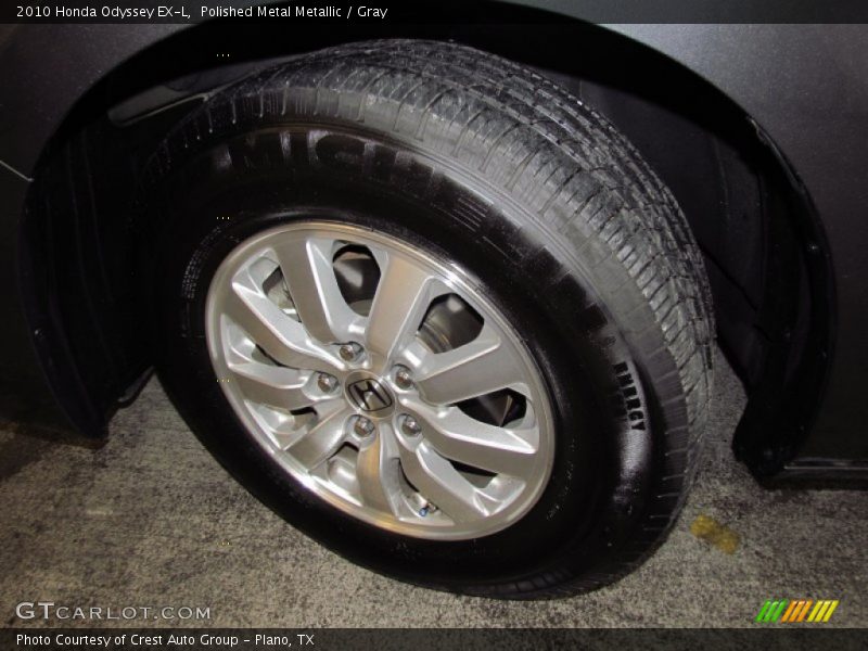 Polished Metal Metallic / Gray 2010 Honda Odyssey EX-L