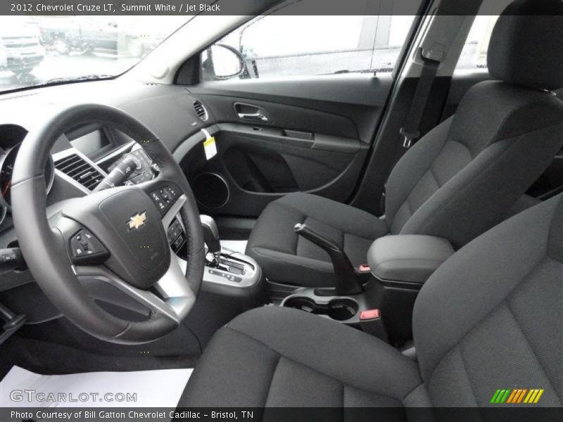 Summit White / Jet Black 2012 Chevrolet Cruze LT