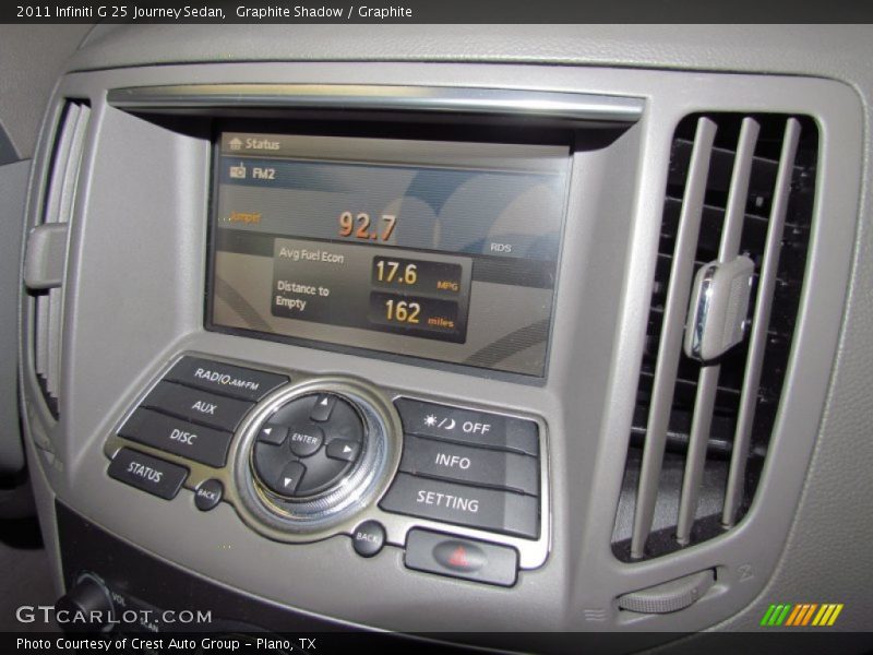 Graphite Shadow / Graphite 2011 Infiniti G 25 Journey Sedan