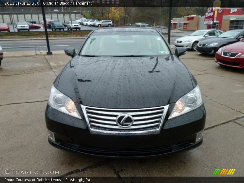 Obsidian Black / Parchment 2011 Lexus ES 350