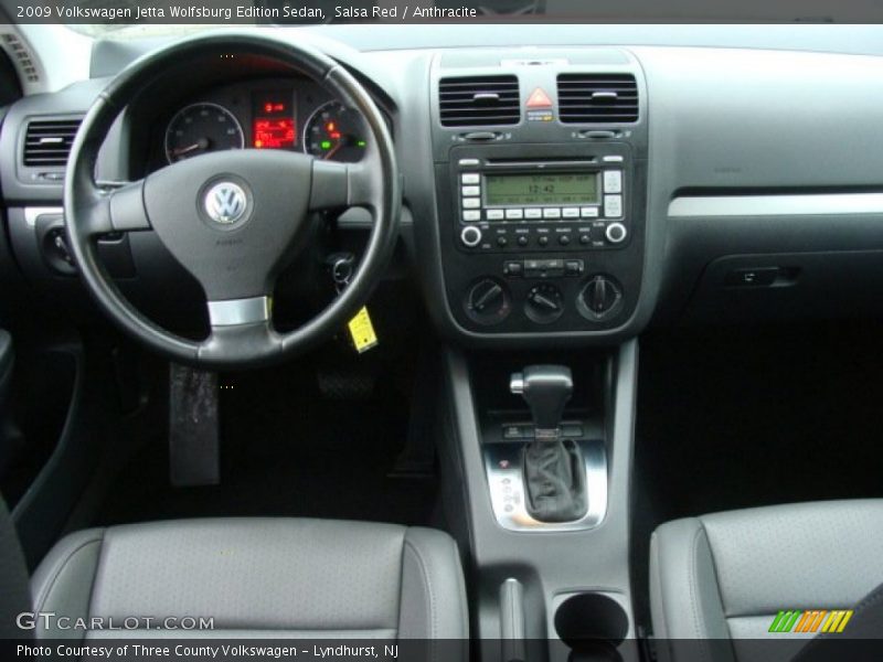 Salsa Red / Anthracite 2009 Volkswagen Jetta Wolfsburg Edition Sedan