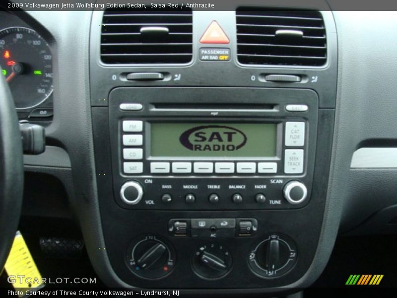Controls of 2009 Jetta Wolfsburg Edition Sedan