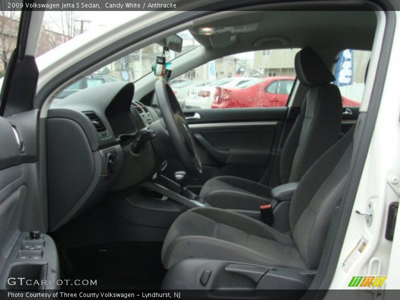 Candy White / Anthracite 2009 Volkswagen Jetta S Sedan