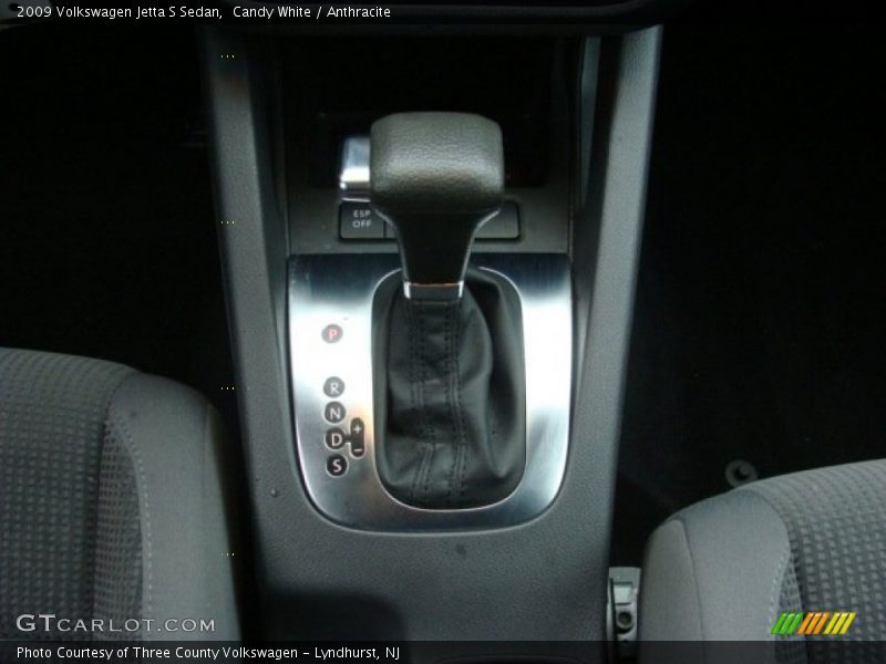  2009 Jetta S Sedan 6 Speed Tiptronic Automatic Shifter