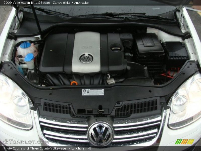 2009 Jetta S Sedan Engine - 2.5 Liter DOHC 20 Valve 5 Cylinder