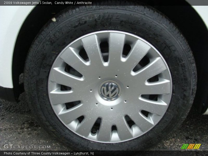 Candy White / Anthracite 2009 Volkswagen Jetta S Sedan