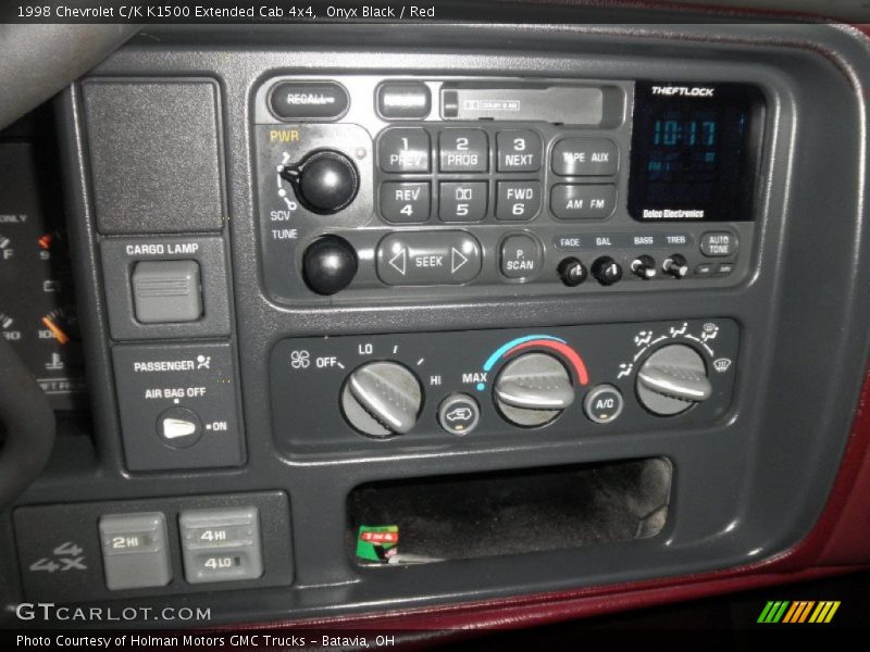 Audio System of 1998 C/K K1500 Extended Cab 4x4