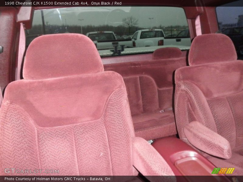  1998 C/K K1500 Extended Cab 4x4 Red Interior