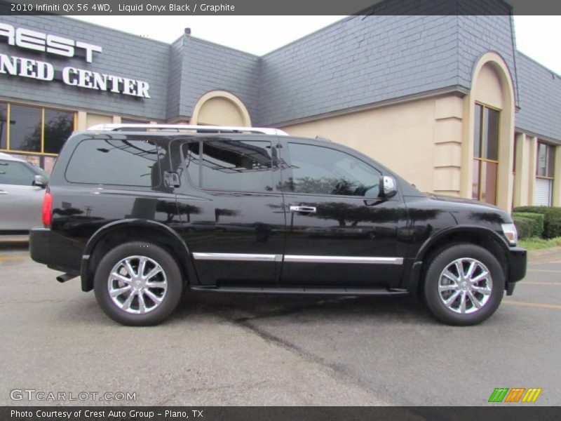 Liquid Onyx Black / Graphite 2010 Infiniti QX 56 4WD