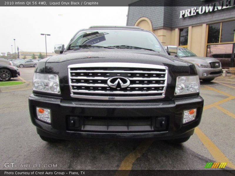 Liquid Onyx Black / Graphite 2010 Infiniti QX 56 4WD