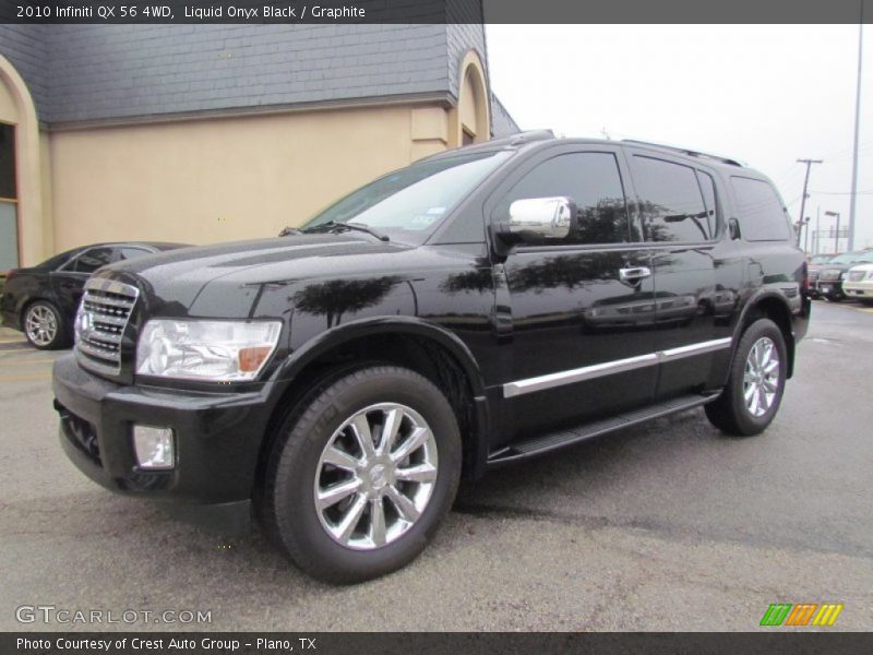 Liquid Onyx Black / Graphite 2010 Infiniti QX 56 4WD