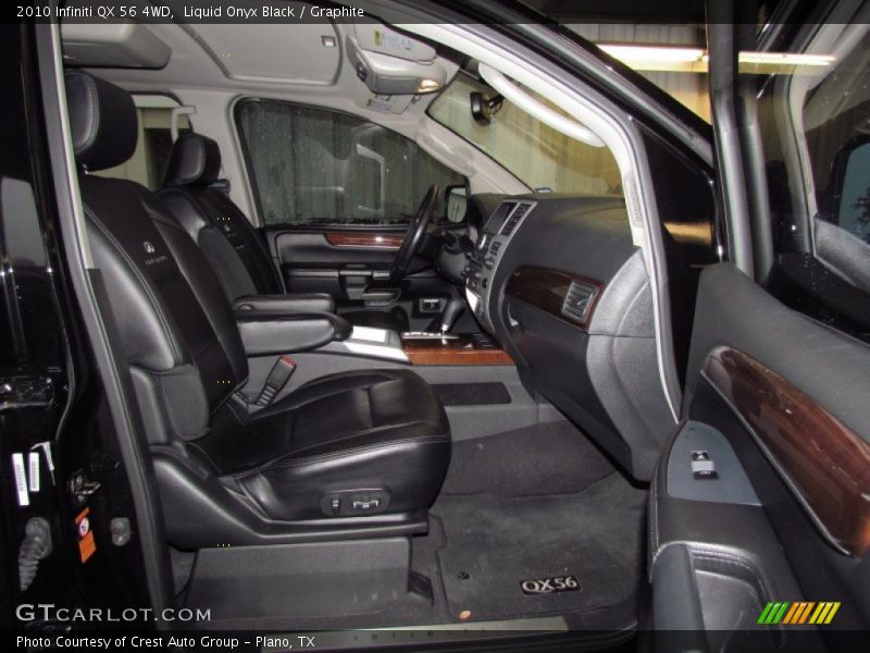  2010 QX 56 4WD Graphite Interior