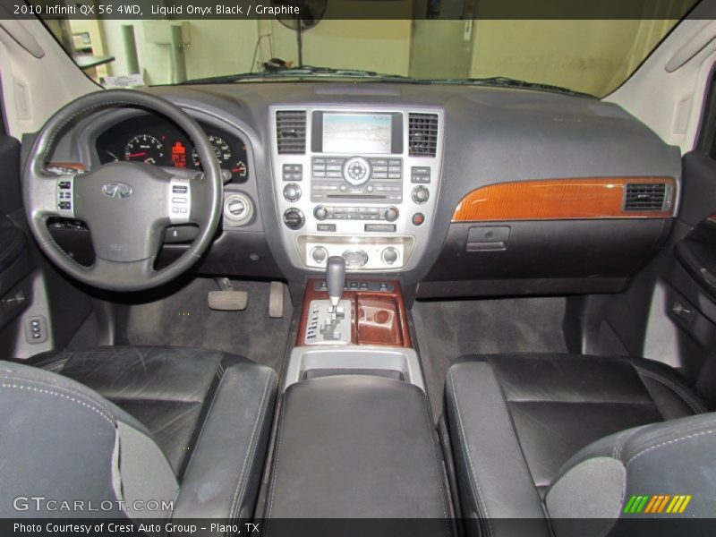 Dashboard of 2010 QX 56 4WD