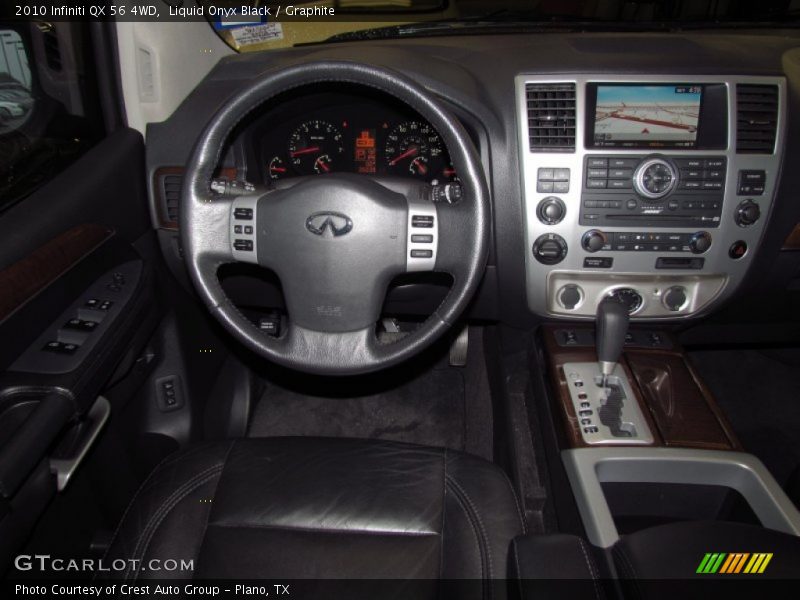 Liquid Onyx Black / Graphite 2010 Infiniti QX 56 4WD