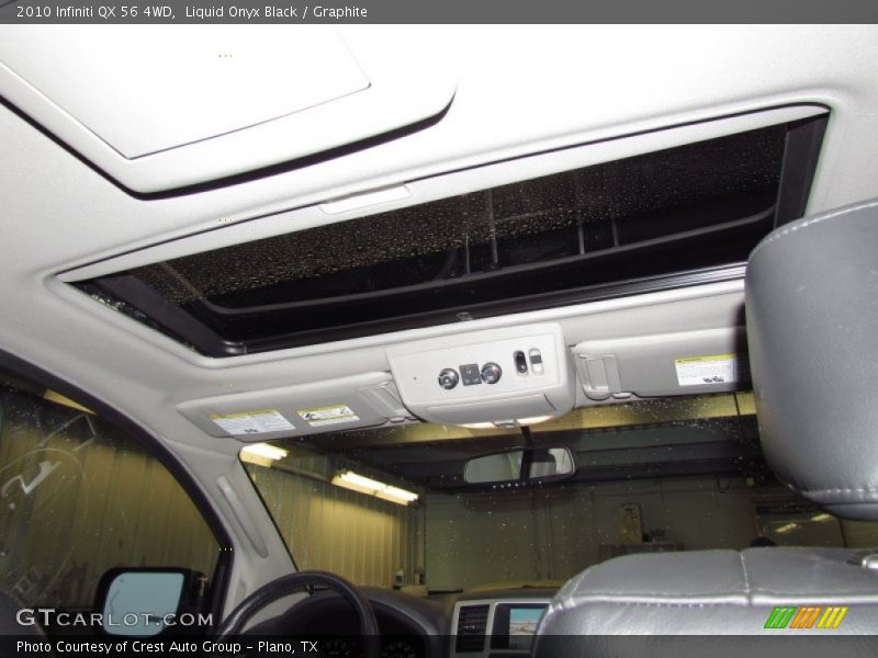 Liquid Onyx Black / Graphite 2010 Infiniti QX 56 4WD