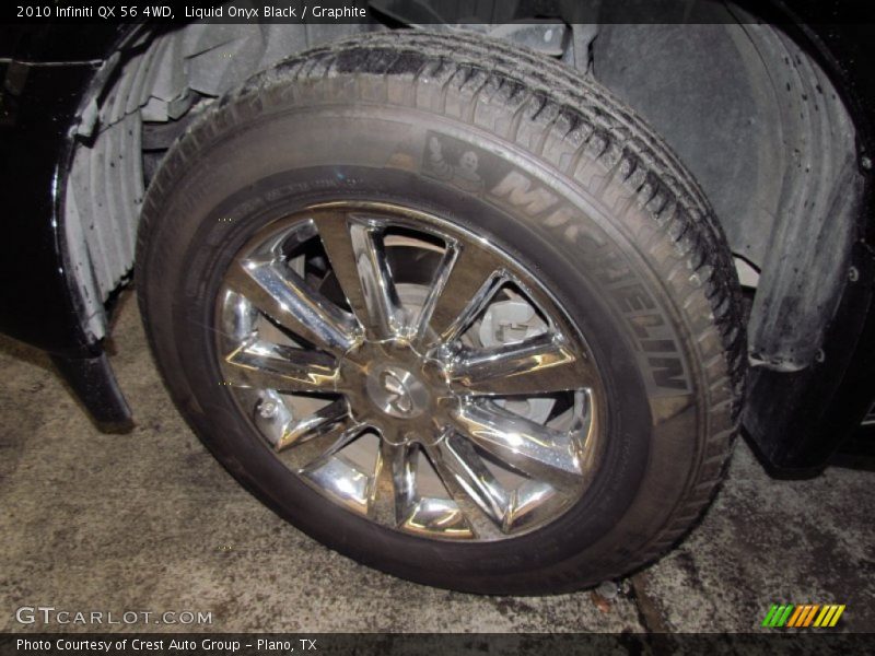 Liquid Onyx Black / Graphite 2010 Infiniti QX 56 4WD