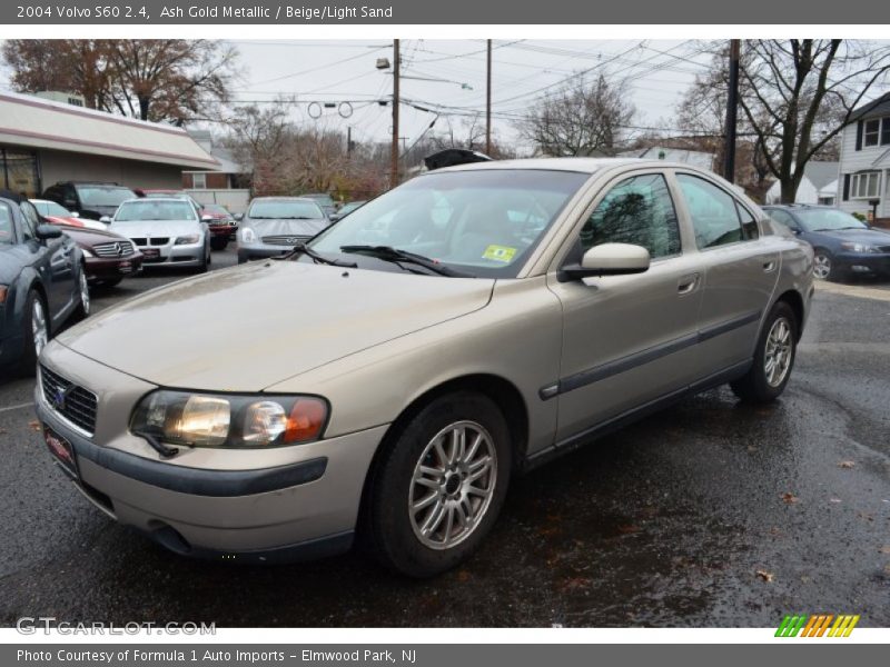 Ash Gold Metallic / Beige/Light Sand 2004 Volvo S60 2.4