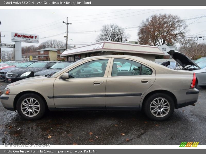 Ash Gold Metallic / Beige/Light Sand 2004 Volvo S60 2.4