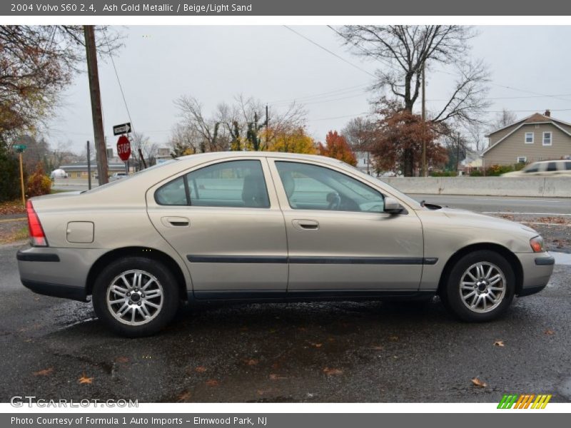 Ash Gold Metallic / Beige/Light Sand 2004 Volvo S60 2.4