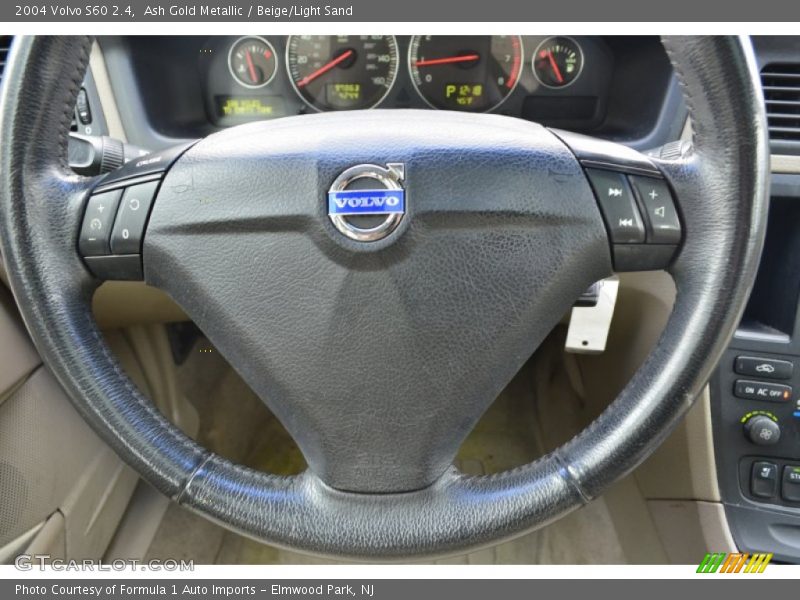 Ash Gold Metallic / Beige/Light Sand 2004 Volvo S60 2.4