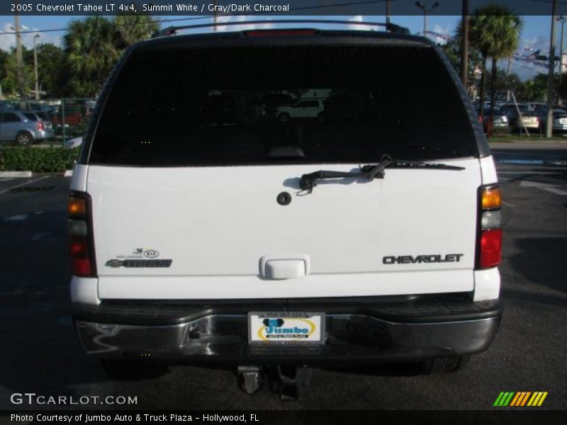 Summit White / Gray/Dark Charcoal 2005 Chevrolet Tahoe LT 4x4