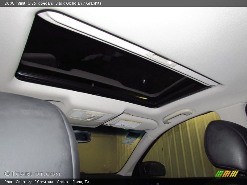 Black Obsidian / Graphite 2008 Infiniti G 35 x Sedan