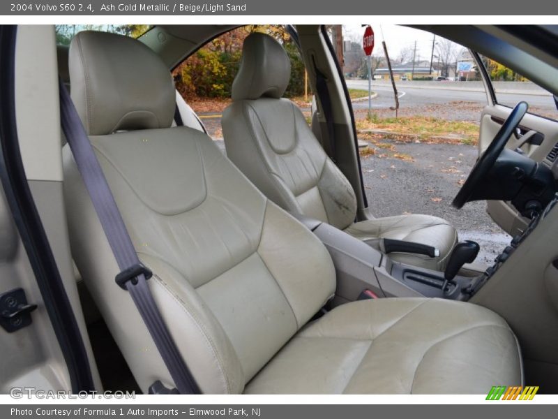Ash Gold Metallic / Beige/Light Sand 2004 Volvo S60 2.4