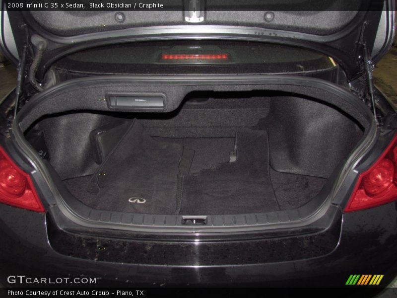 Black Obsidian / Graphite 2008 Infiniti G 35 x Sedan