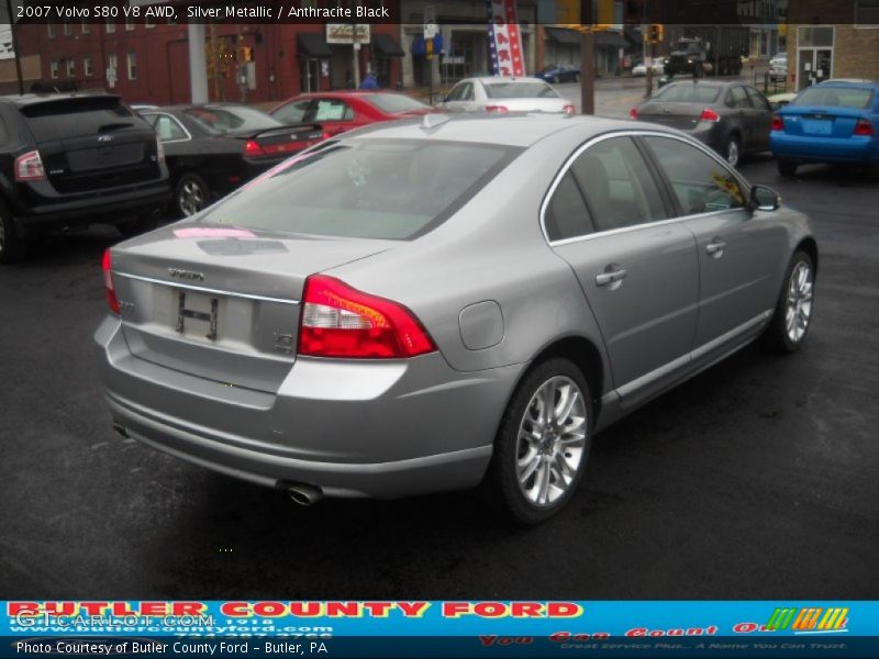 Silver Metallic / Anthracite Black 2007 Volvo S80 V8 AWD