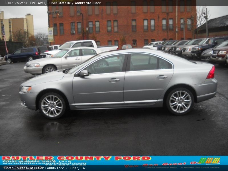 Silver Metallic / Anthracite Black 2007 Volvo S80 V8 AWD