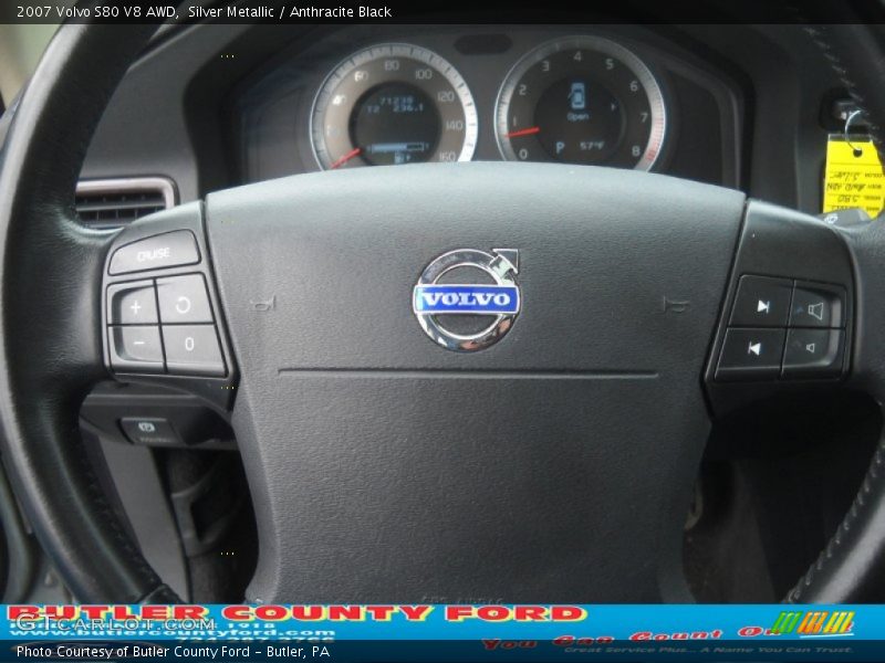 Silver Metallic / Anthracite Black 2007 Volvo S80 V8 AWD