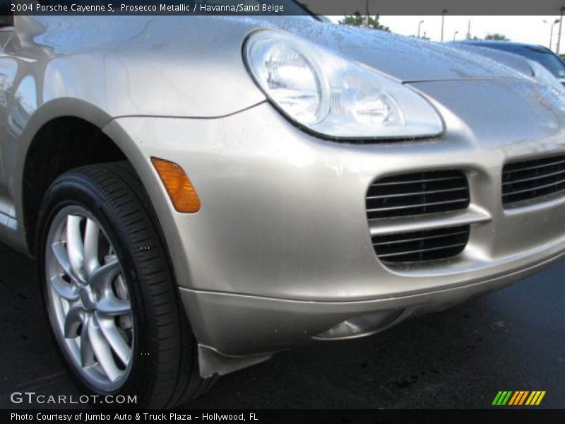 Prosecco Metallic / Havanna/Sand Beige 2004 Porsche Cayenne S