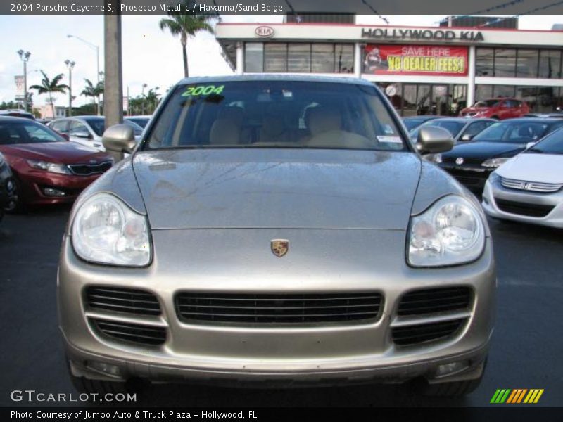 Prosecco Metallic / Havanna/Sand Beige 2004 Porsche Cayenne S