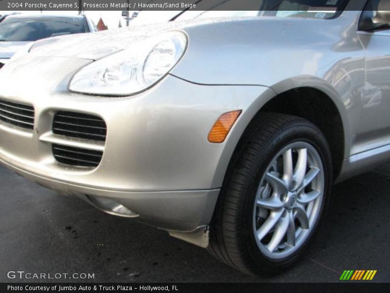 Prosecco Metallic / Havanna/Sand Beige 2004 Porsche Cayenne S