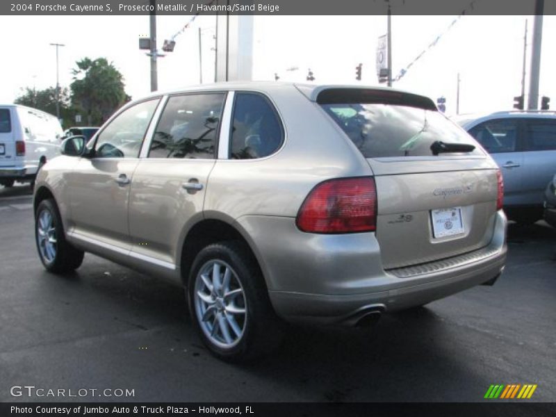 Prosecco Metallic / Havanna/Sand Beige 2004 Porsche Cayenne S