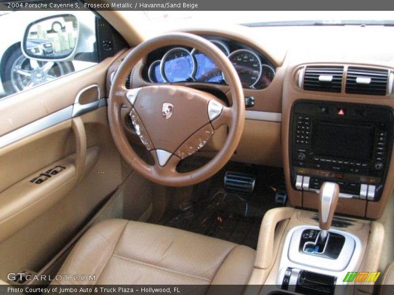 Prosecco Metallic / Havanna/Sand Beige 2004 Porsche Cayenne S