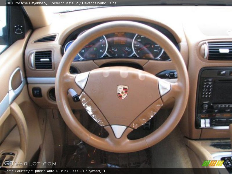 Prosecco Metallic / Havanna/Sand Beige 2004 Porsche Cayenne S