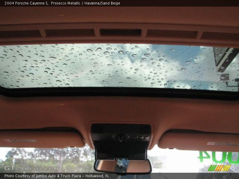 Prosecco Metallic / Havanna/Sand Beige 2004 Porsche Cayenne S