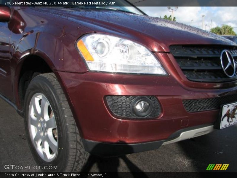 Barolo Red Metallic / Ash 2006 Mercedes-Benz ML 350 4Matic