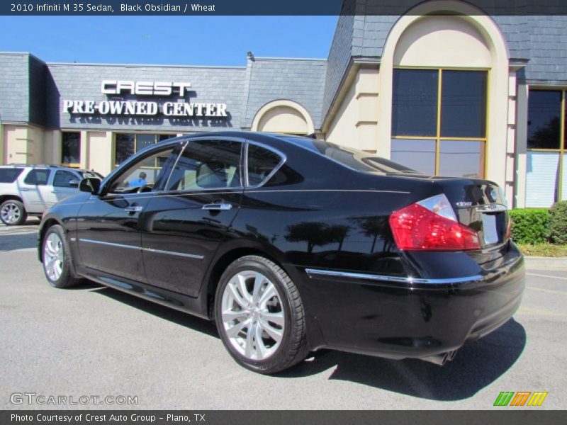 Black Obsidian / Wheat 2010 Infiniti M 35 Sedan