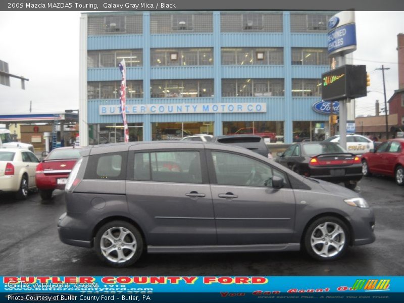 Galaxy Gray Mica / Black 2009 Mazda MAZDA5 Touring