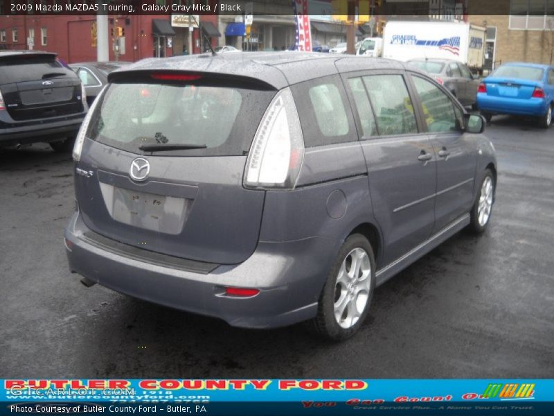 Galaxy Gray Mica / Black 2009 Mazda MAZDA5 Touring