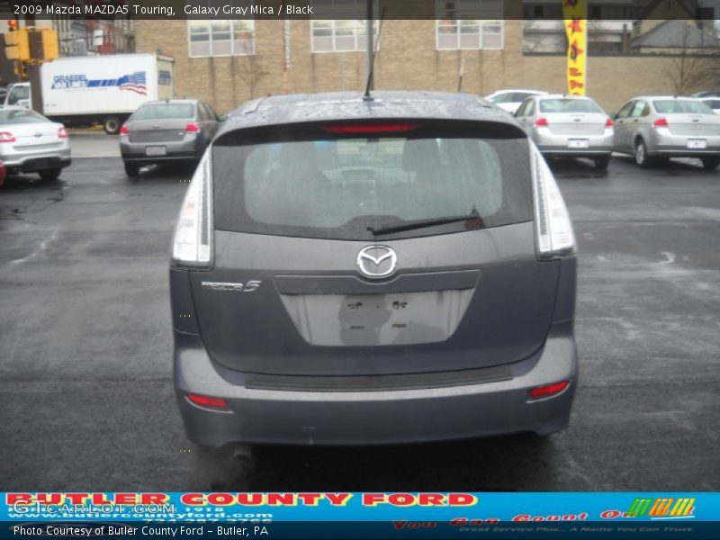 Galaxy Gray Mica / Black 2009 Mazda MAZDA5 Touring