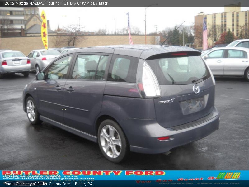Galaxy Gray Mica / Black 2009 Mazda MAZDA5 Touring