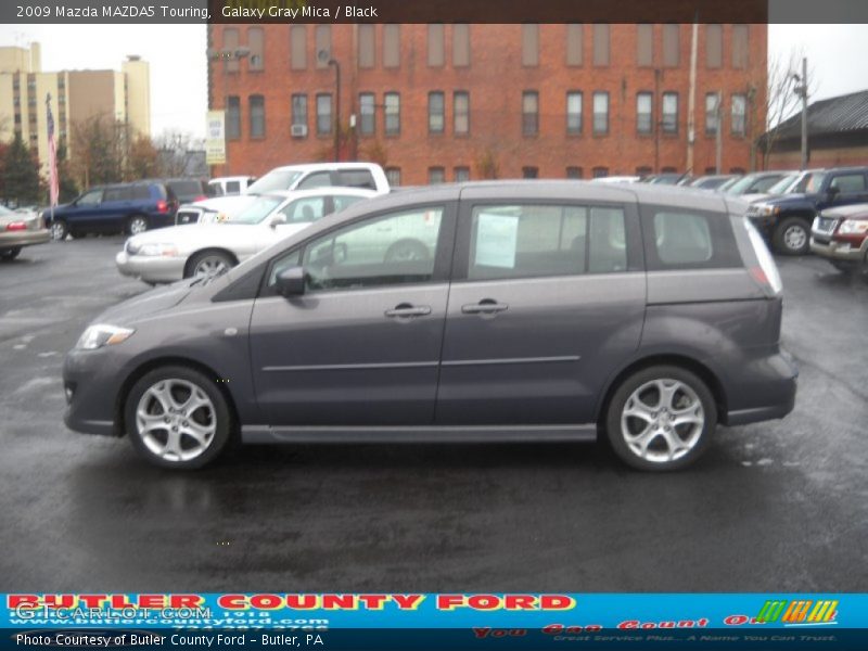 Galaxy Gray Mica / Black 2009 Mazda MAZDA5 Touring