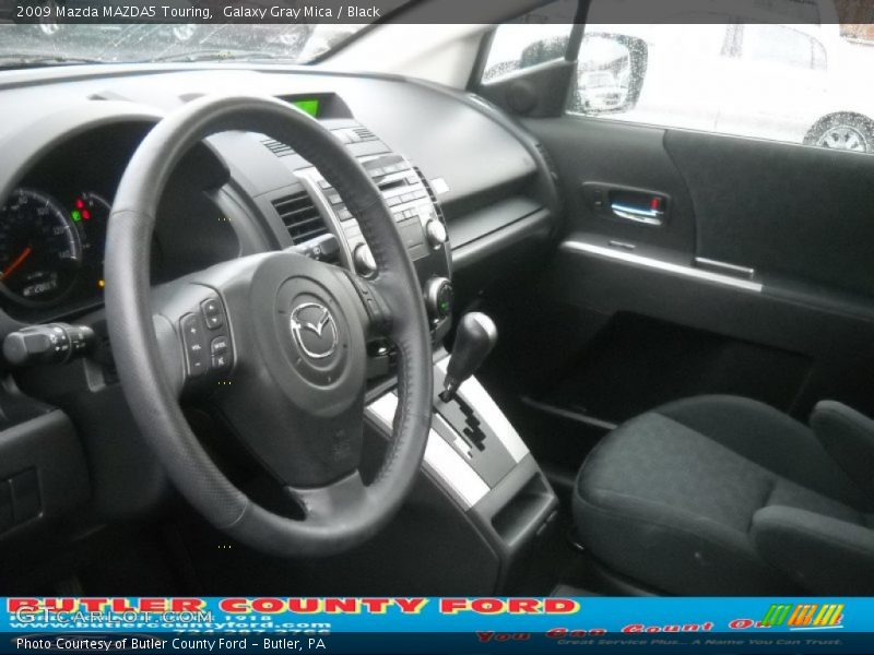 Galaxy Gray Mica / Black 2009 Mazda MAZDA5 Touring