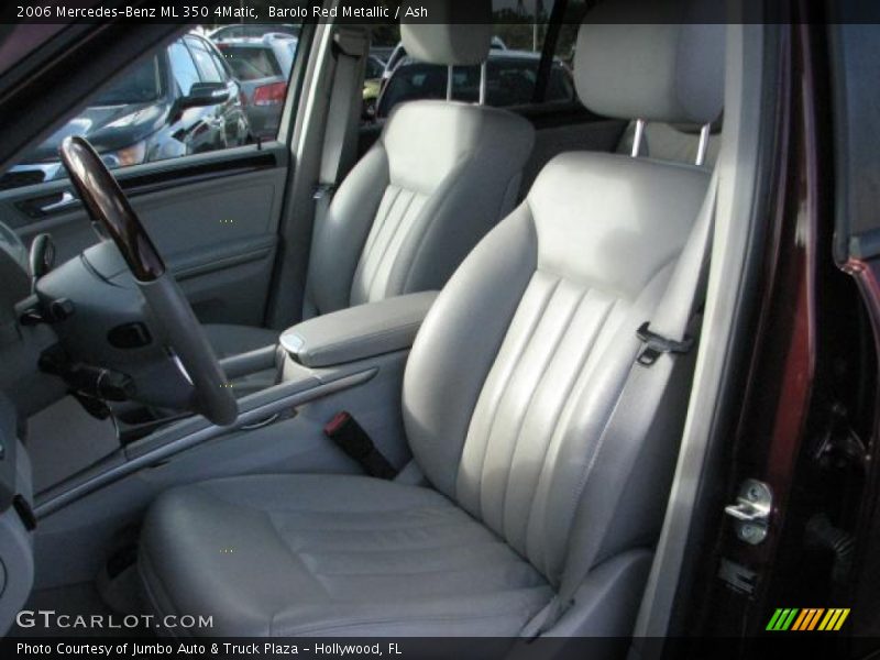 Barolo Red Metallic / Ash 2006 Mercedes-Benz ML 350 4Matic