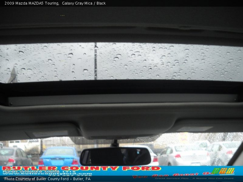 Galaxy Gray Mica / Black 2009 Mazda MAZDA5 Touring