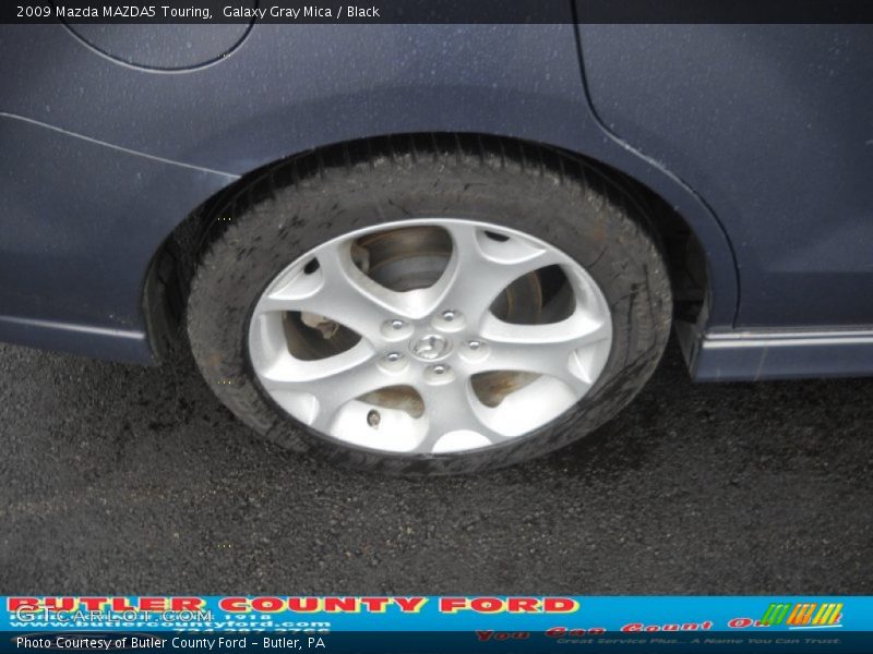 Galaxy Gray Mica / Black 2009 Mazda MAZDA5 Touring